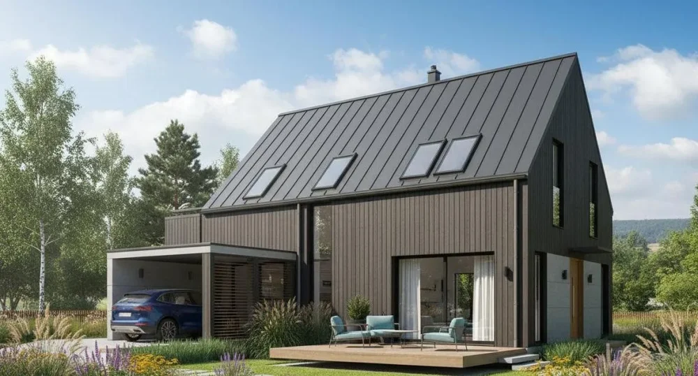 Проект Двухэтажный дом 13 на 12, 132 м2