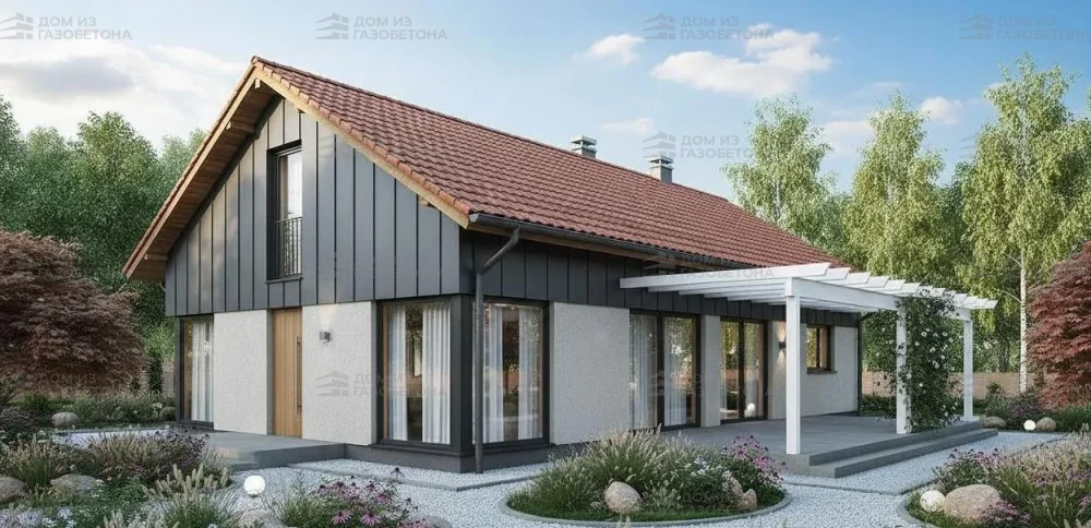 Проект Одноэтажный дом 23 на 11, 171 м2