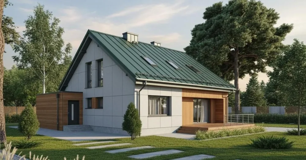 Проект Двухэтажный дом 12 на 14, 179 м2