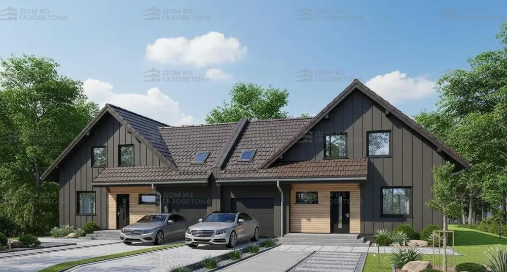 Проект Двухэтажный дом 8 на 13, 181 м2