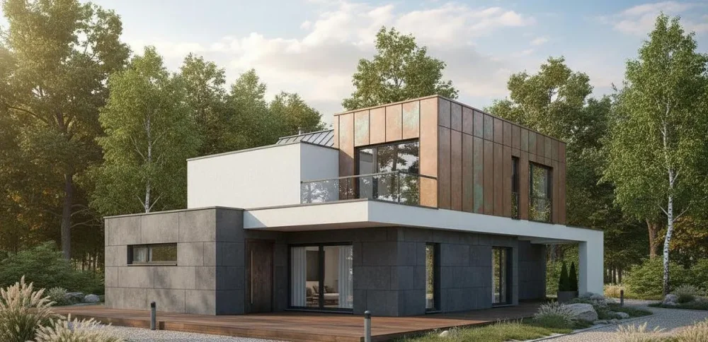 Проект Двухэтажный дом 10 на 20, 172 м2